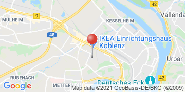 Wegbeschreibung - Google Maps anzeigen