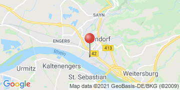 Wegbeschreibung - Google Maps anzeigen