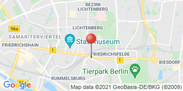 Wegbeschreibung - Google Maps anzeigen