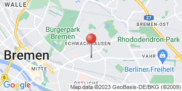 Wegbeschreibung - Google Maps anzeigen