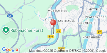 Wegbeschreibung - Google Maps anzeigen