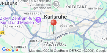 Wegbeschreibung - Google Maps anzeigen
