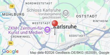 Wegbeschreibung - Google Maps anzeigen