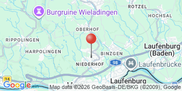 Wegbeschreibung - Google Maps anzeigen