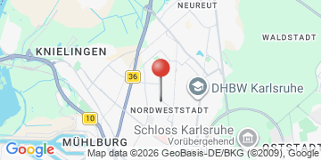 Wegbeschreibung - Google Maps anzeigen